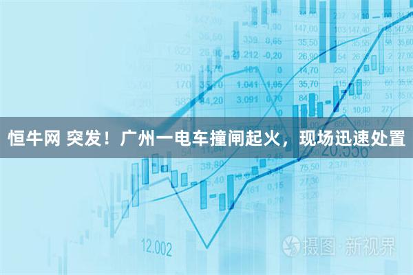恒牛网 突发！广州一电车撞闸起火，现场迅速处置